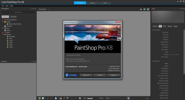 corel paintshop prox8 corel paintshop prox8